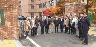 경기도의회 교육행정위원회, 행감 중지후 호원초 통학로 직접 확인