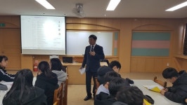 조오섭 직무대행, 금호중앙중 특강에서 청소년 기회의 장, 지역이 강한 나라