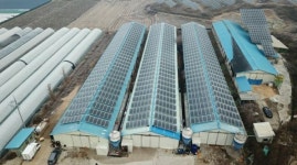 ㈜명우이에스, 충북 진천 양계농가에 400kW급 태양광발전소 준공 눈길