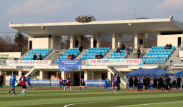 산청 천왕봉배 축구 동계전지훈련 개최