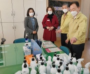 설동호 교육감, 코로나19 학교 대응조치 현장 점검