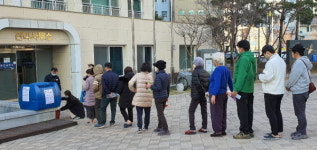광주 동구 학동, 코로나19 살균소독제 7개소 무료나눔통 설치