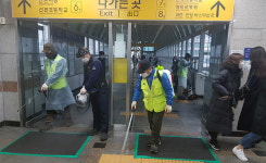 군포시, 코로나19 확산예방 방역 실시