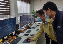 파주시, 코로나19 대비 수돗물 원격운전 상황 점검