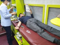 대전시립미술관·이응노미술관 직원들, 코로나19 극복 단체헌혈