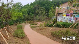 충남 논산시, 맞춤 복지시설 나눔 숲 완공