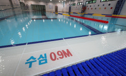 산청 남부 실내수영장 개장 준비 순항
