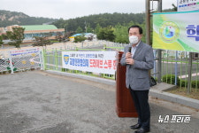김지철 충남교육감, 태안초·백화초 방문 현장점검