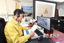 김상호 시장, 햇살병원 코호트 격리...엄중한 상황