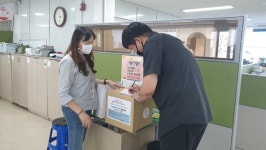 코로나19 확산 예방 부천시 동나눔터 리더와 함께 하다