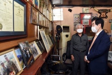 의정부 역사의 현장 주한미군 향군클럽 방문한 안병용 시장