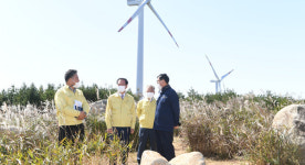 구인모 거창군수, 감악산 항노화웰니스체험장 현장점검