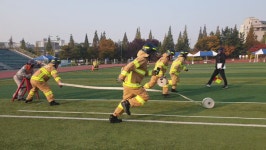 진주소방서 의용소방대, 제33회 전국의용소방대 소방기술경연대회 단체종목 1위