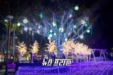 대구 북구청, 코로나19 극복을 위한 희망의 빛 거리