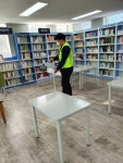 통영시 시립도서관, 안전한 독서생활을 위한  방역 강화