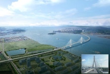 박남춘 인천시장, 정세균 국무총리 등 제3연륙교 착공식 참여