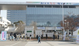 [NF포토]천안시민들 자발적 코로나 검사 행렬