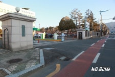 사람 중심 교통환경 조성 창원중부경찰서 앞에는?