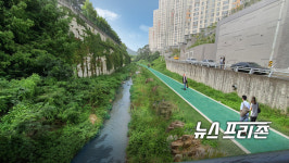 김해  해반천 끊어진 산책로 연결
