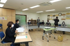 한대희 군포시장, 장애인종합복지관 방문해 장애인들과 소통