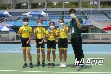 김해 분성중학교 김승주, 롤러스포츠 한국 신기록