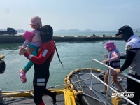 보령해경, 보령 원산도해수욕장서 표류 하던 어린이 2명 구조