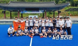 김해시청하키단, 7년 만에 전승 우승