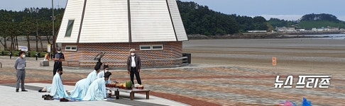 서천군, 춘장대 해수욕장서 수신제 올려