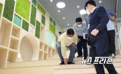 도성훈 인천시교육감, 검단신도시 한별초·해단초교 개교 준비 상황 점검
