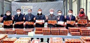 대한민국 대표과일 지리산 산청곶감 본격 출하