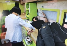 해양경찰교육원, 올해 첫 생명나눔 헌혈 행사