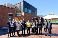 신동헌 광주시장, 곤지암 생활체육시설 관리사무실 증축공사 준공현장 방문