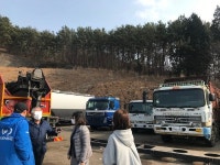 진해 중고차매매상사 부지에 대규모 산업폐기물