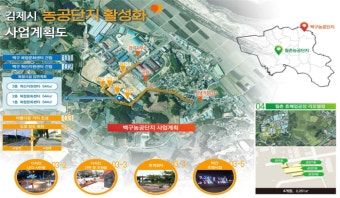 전북도, 산업부 '농공단지 패키지지원 공모사업' 김제 백구 농공단지 선정