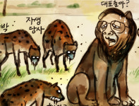 [프리존만평] 동물의 왕국