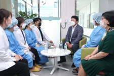 가평군 서태원 군수당선인, 보건소 방문