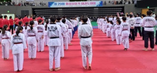 화성시장기 태권도대회 4500여명 참가 성료