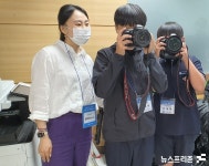 [포토] 신탄중앙중학교 학생들, 대전시교육청서 진로직업 체험