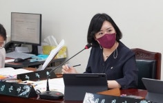 [포토]충남 아산시의회 김은아 의원 읍면동 취약계층에 정보 전달 원활하지 않아