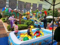 부영그룹, 충북 오창 부영 사랑으로 어린이집 물놀이 지원