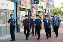 대구경찰청, 추석 전 민생치안 점검..패션주얼리특구 방문