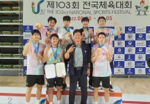 밀양시청 배드민턴팀 전국체전 2연패