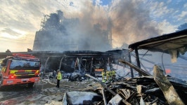 충남 논산 사료공장서 불...19억 4천만 원 피해