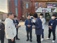 최형열 전북도의원, 효천지구 연계도로 확장공사 현장 목소리 경청