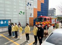 익산 국민생활관, 화재예방 합동 소방훈련 실시