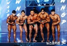[NF포토] 클래식 보디빌딩 선수들의 모스큘라(WNGP 화성X파이널)