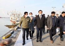 [포토]조승환 해양수산부장관 대천연안여객터미널 현장점검
