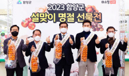 농협하나로마트 양재점서 함양곳감 설맞이 선물전