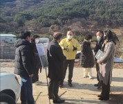 마산회원구, 내서 신감지구 지적재조사사업현장 점검