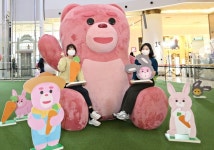 롯데홈쇼핑 벨리곰, 벨리토끼의 당근농장 팝업스토어 운영